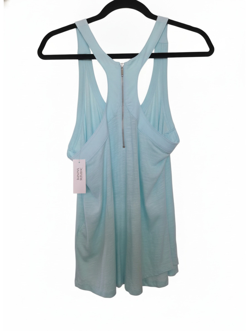 NWT Banana Republic Light Blue Racerback Tank Top Medium